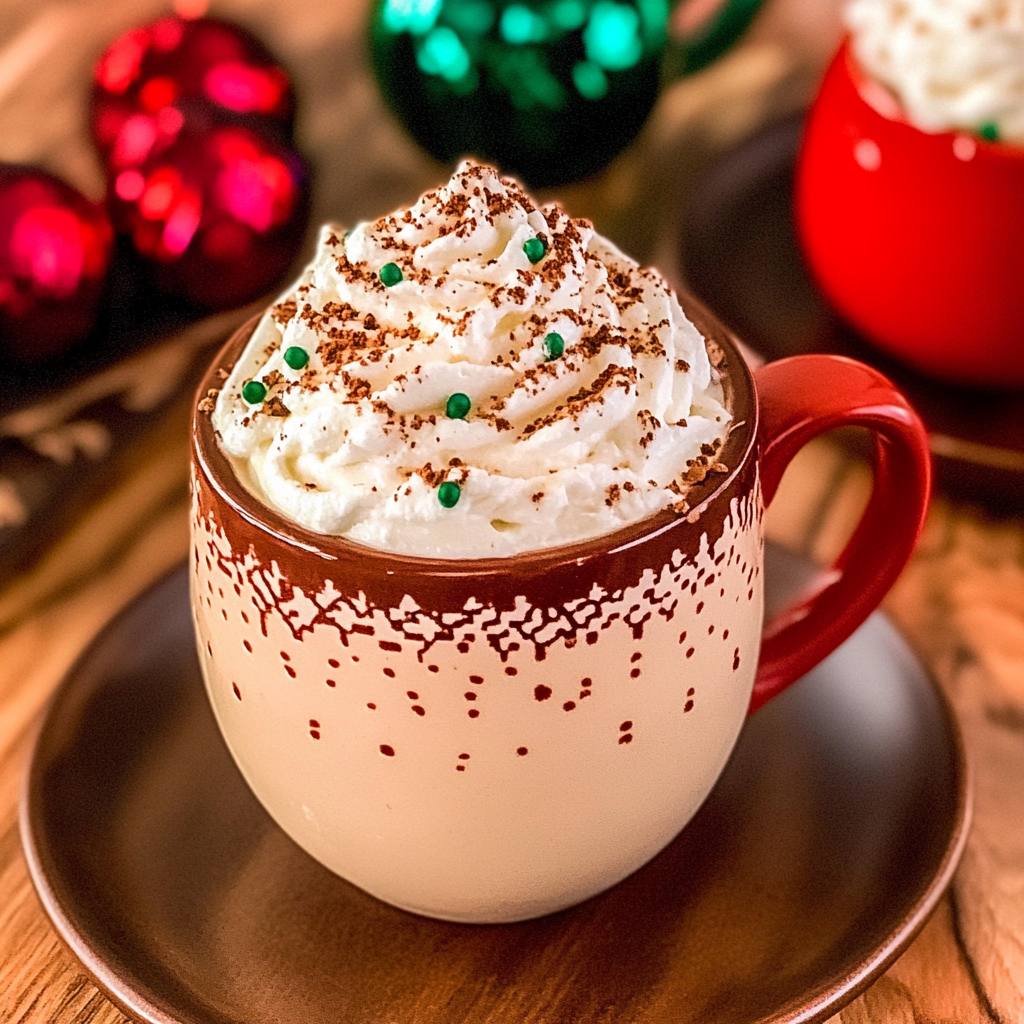 Eggnog Hot Chocolate