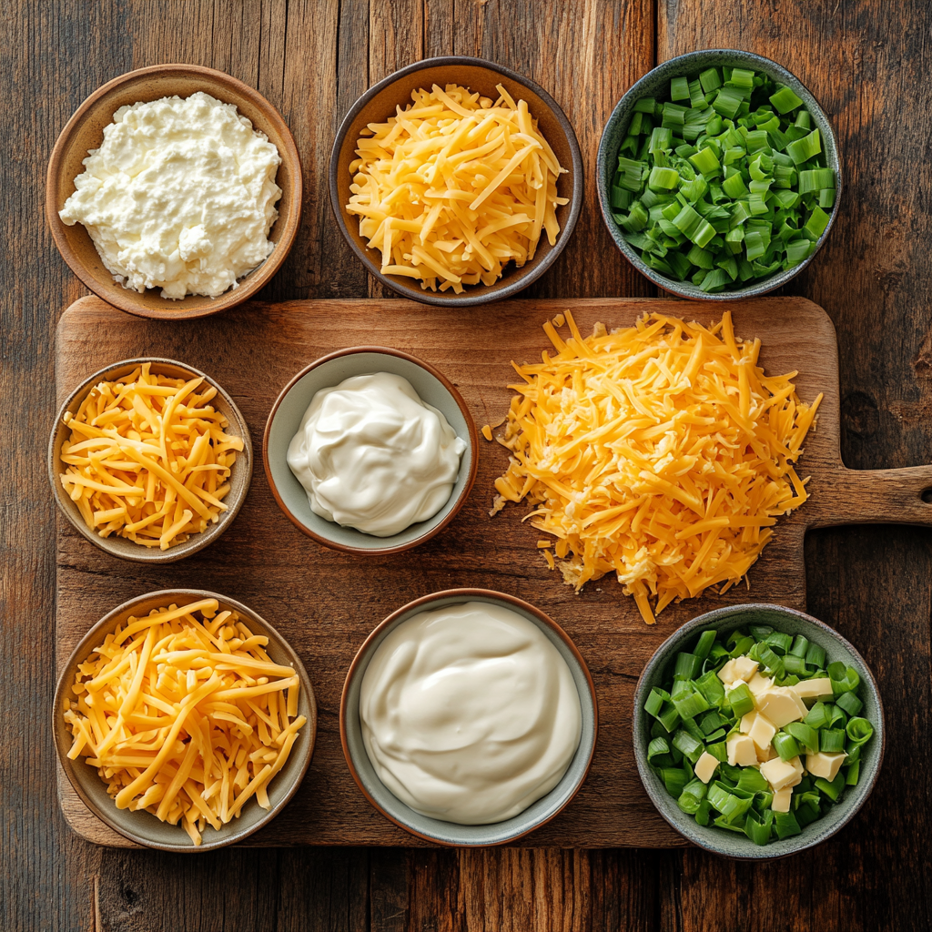 Funeral Potatoes ingredients