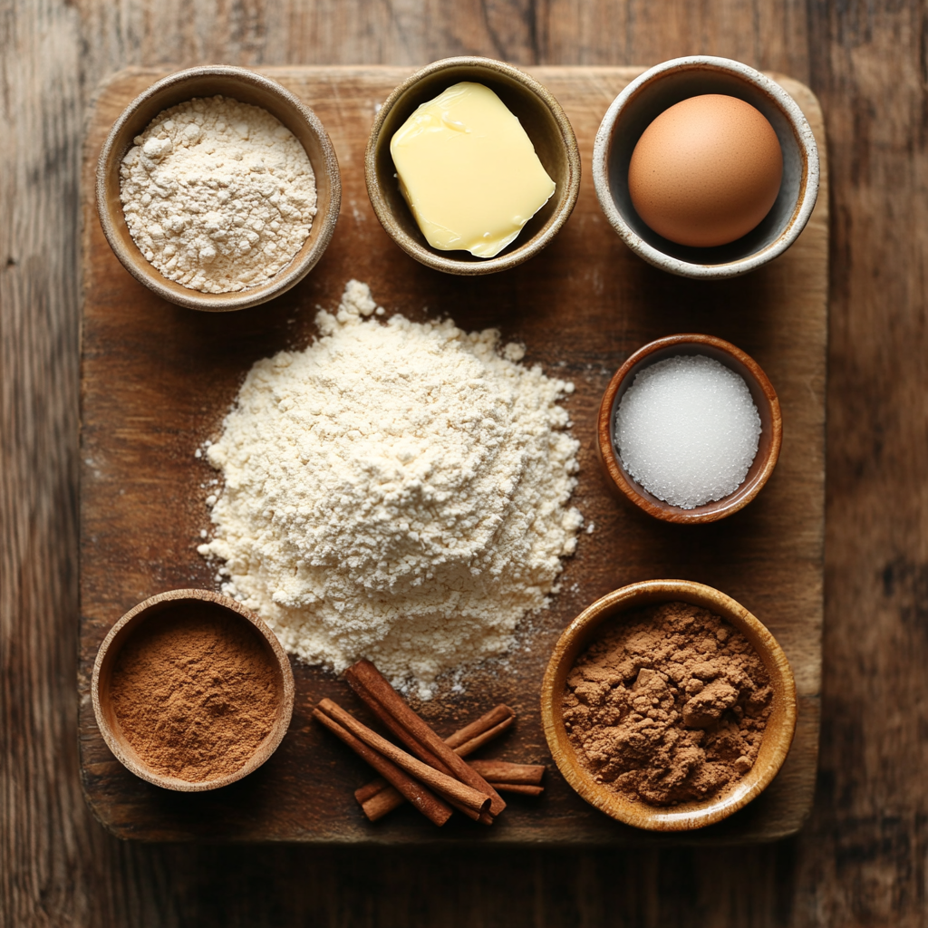 Gingerbread Men Cookies ingredients