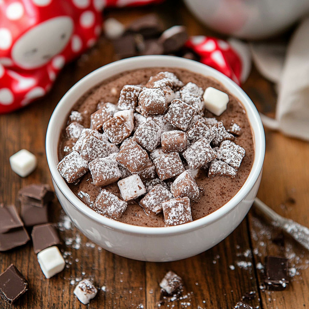 Hot Chocolate Muddy Buddies