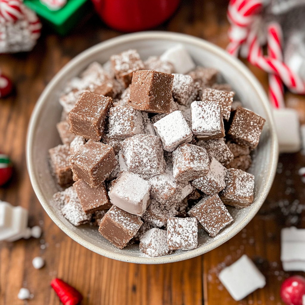 Hot Chocolate Muddy Buddies