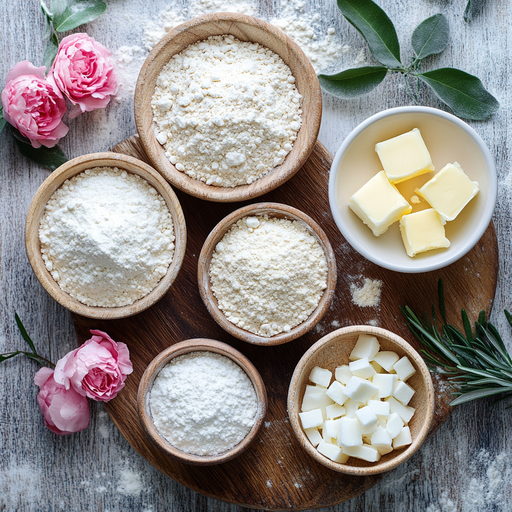 Irish Scones Buttermilk ingredients