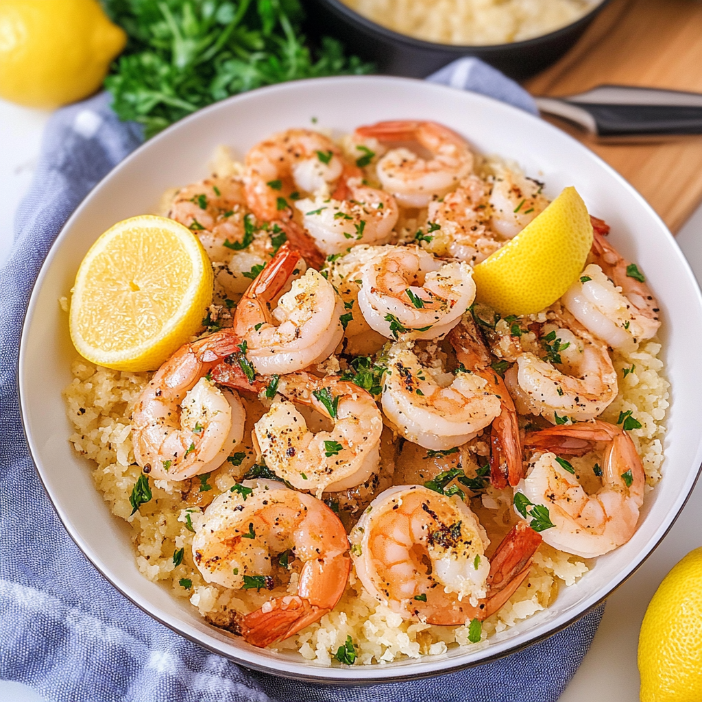 Lemon Garlic Butter Shrimp
