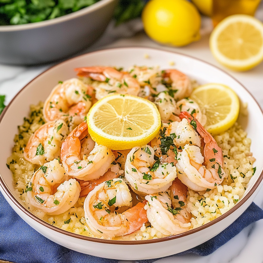 Lemon Garlic Butter Shrimp