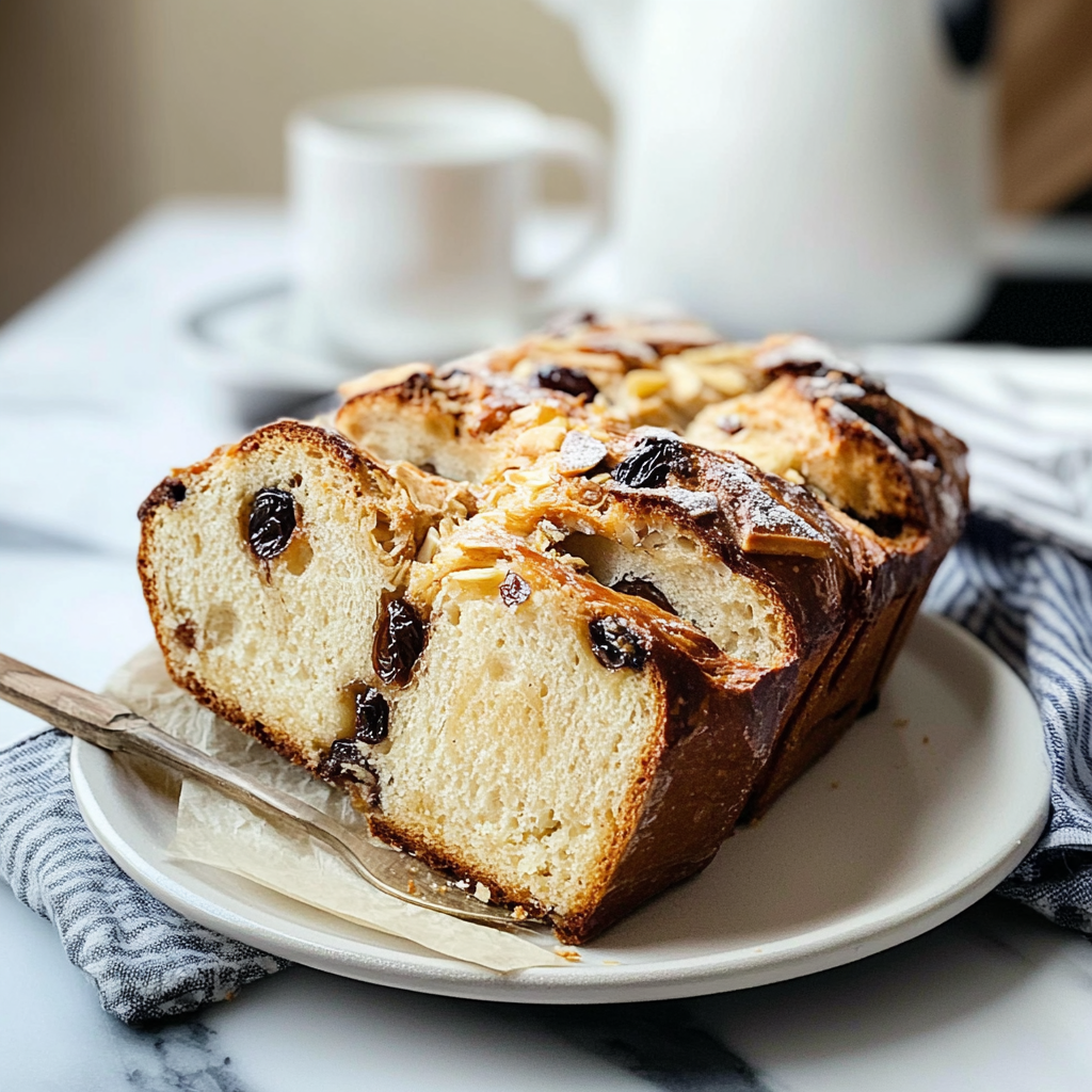 No Knead Cinnamon Raisin Bread