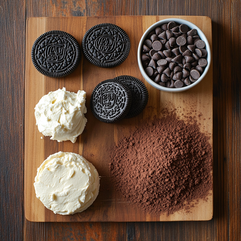 Oreo Chocolate Truffles ingredients