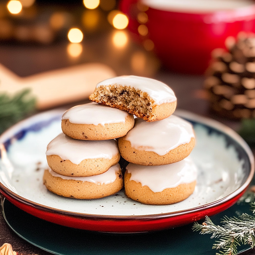 Pfeffernusse German Spice Cookies