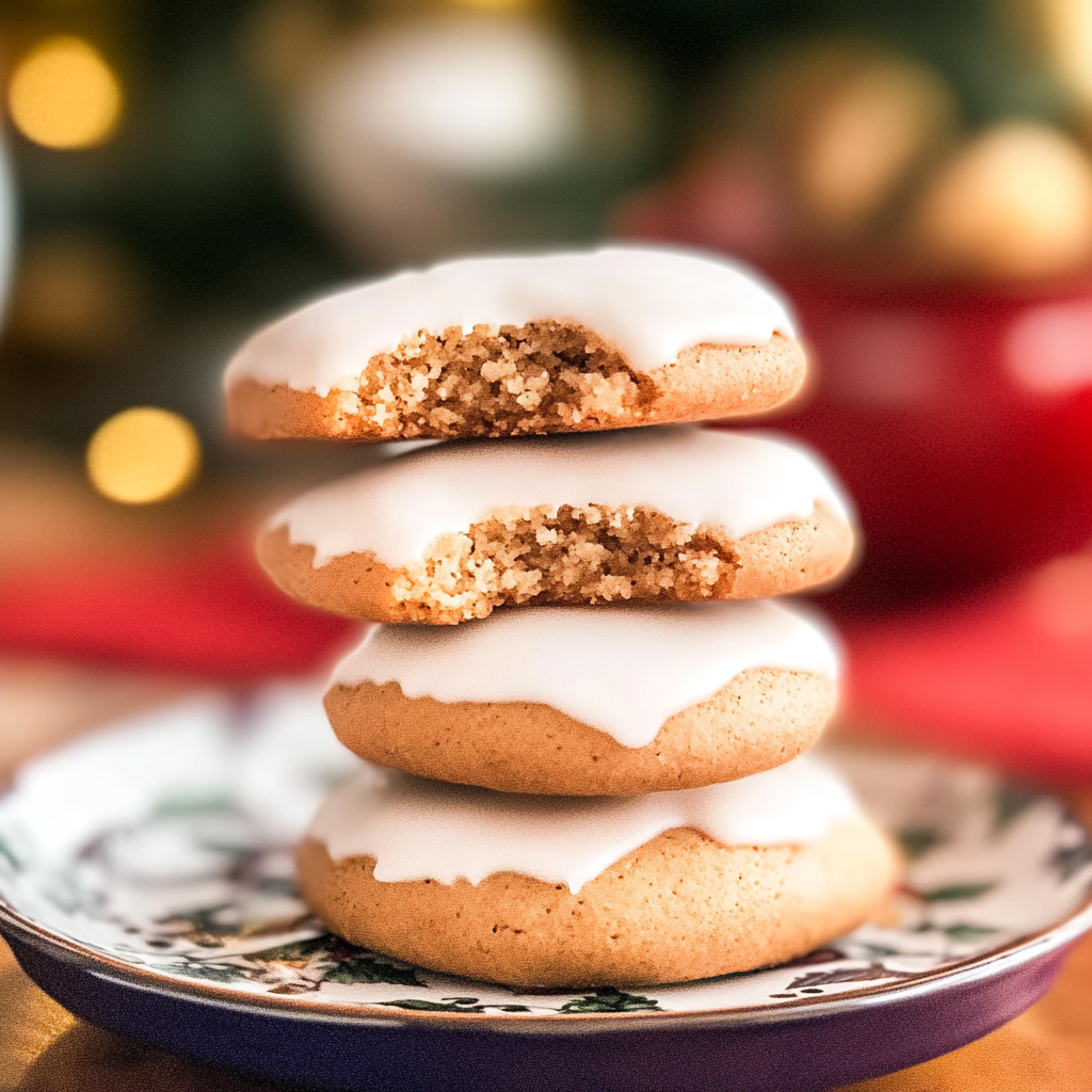 Pfeffernusse German Spice Cookies