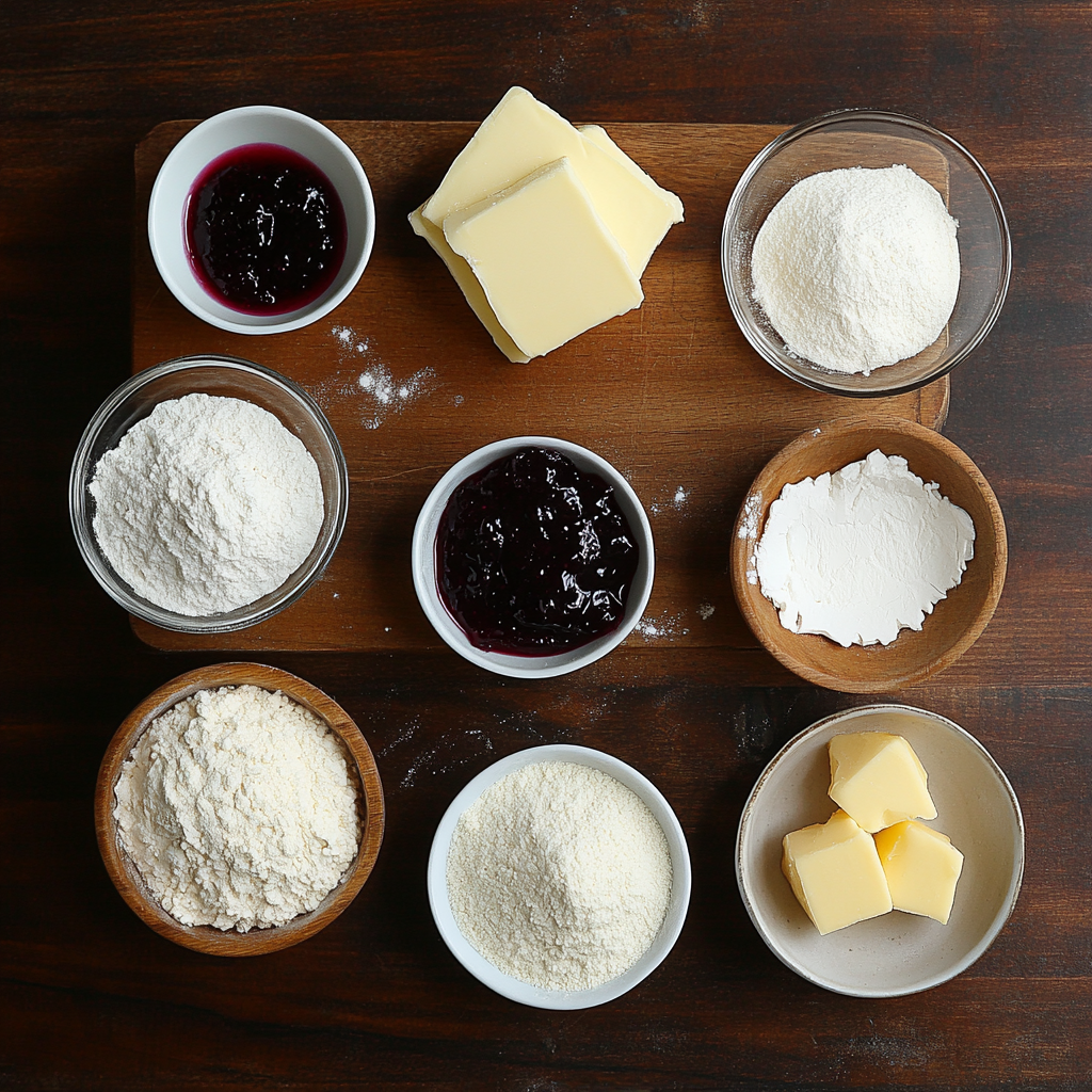 Pinwheel Cookies ingredients