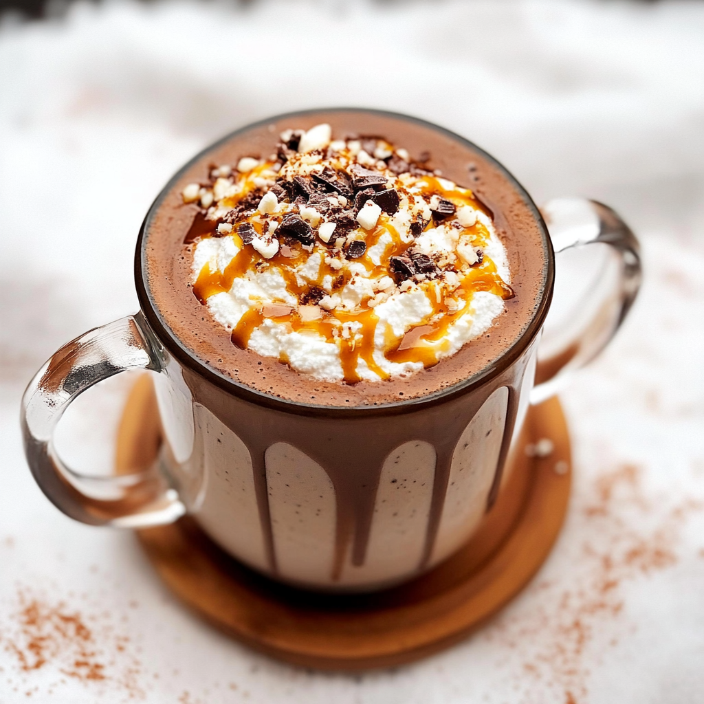 Salted Caramel Hot Chocolate