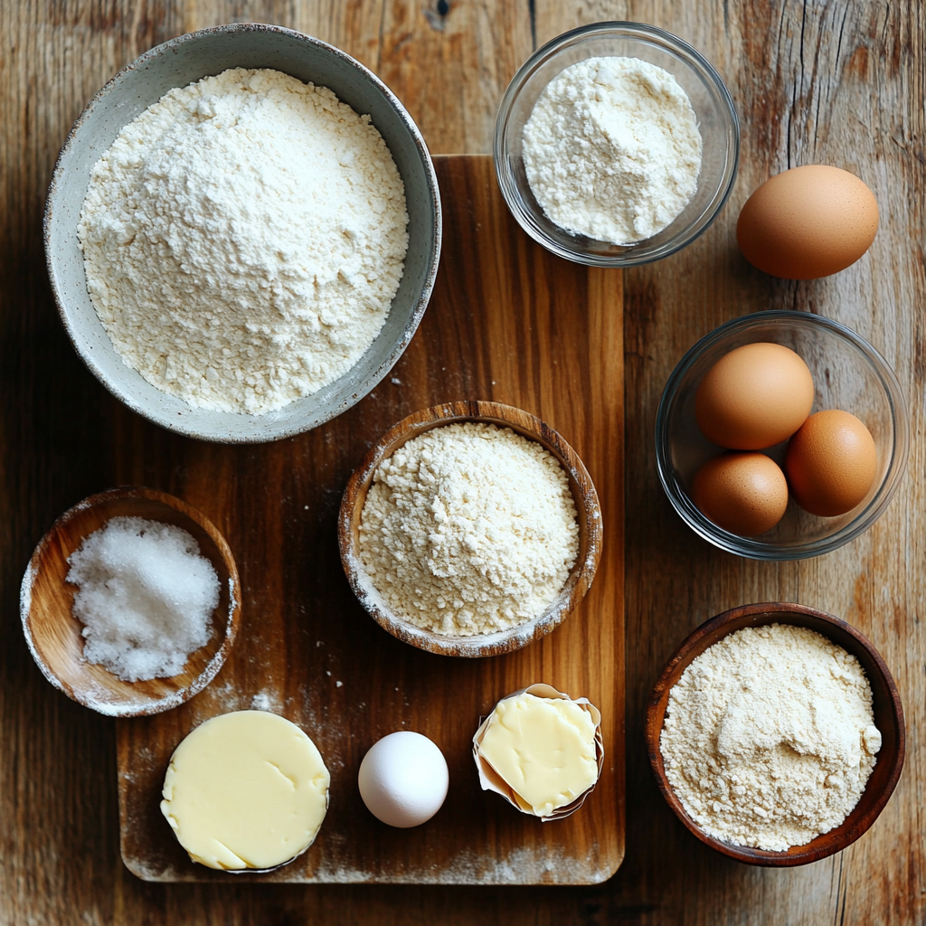 Soft Christmas Sugar Cookies ingredients