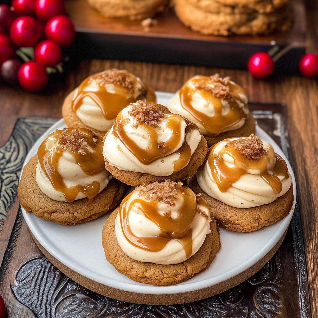 Sticky Toffee Pudding Cookies
