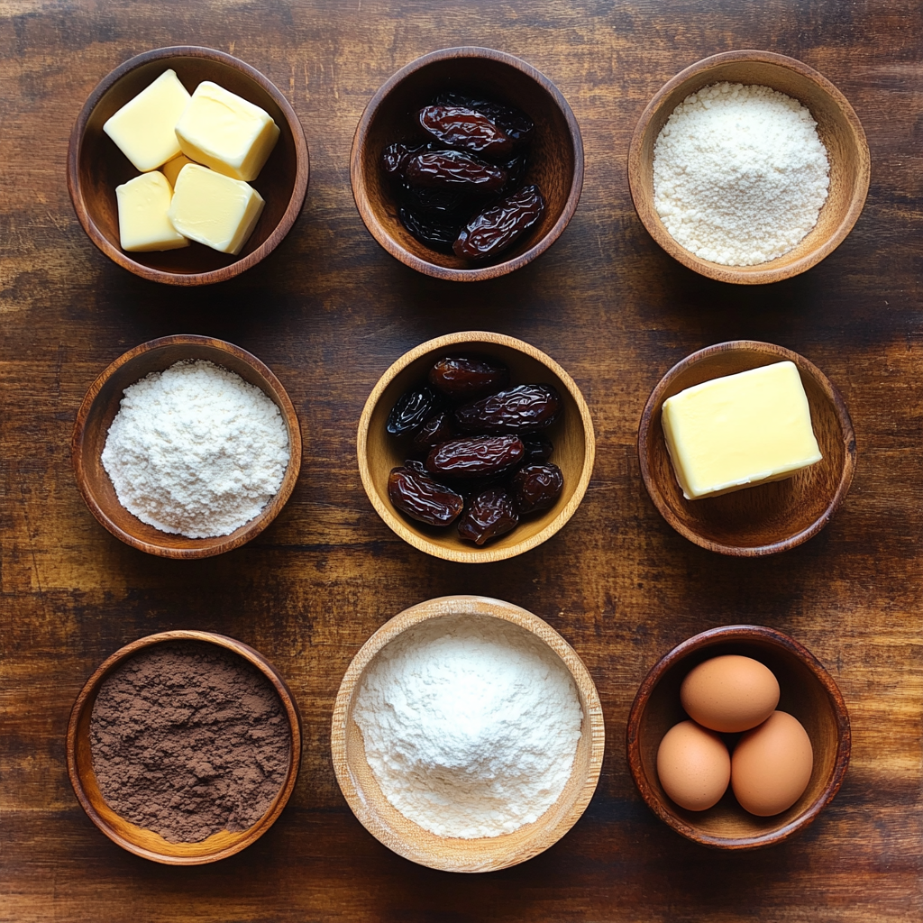 Sticky Toffee Pudding Cookies ingredients