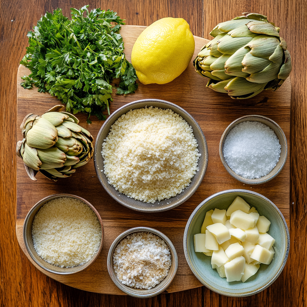 Stuffed Artichokes ingredients