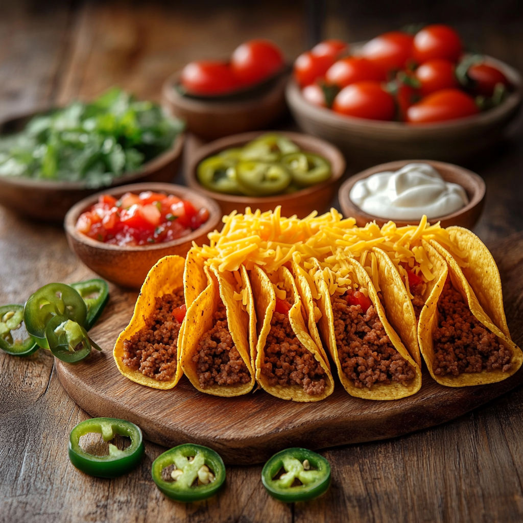Taco Shells & Cheese ingredients