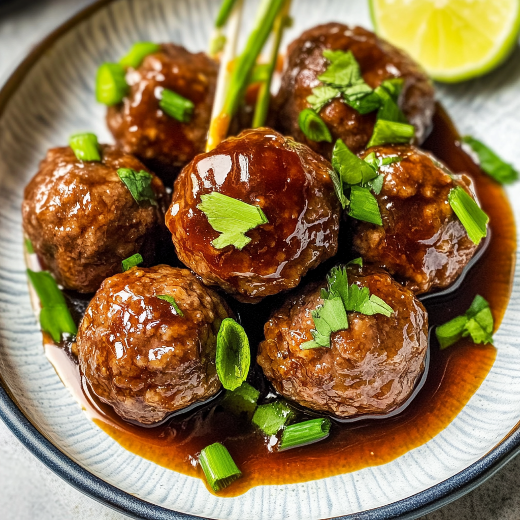 Teriyaki Meatballs