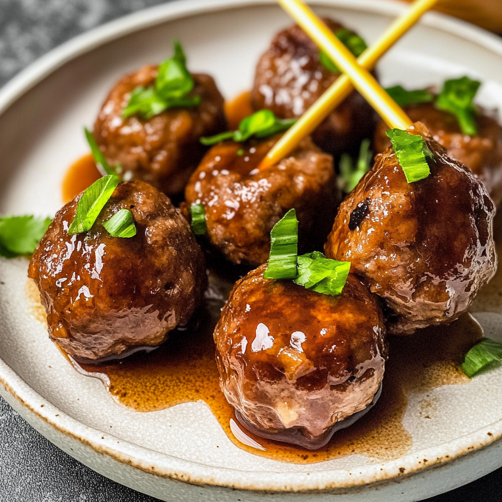 Teriyaki Meatballs