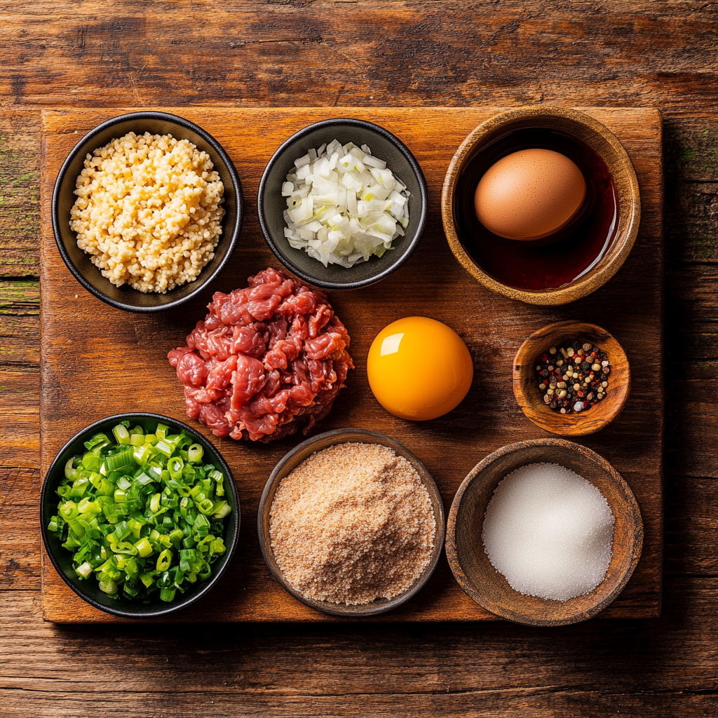 Teriyaki Meatballs ingredients