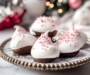White Christmas Peppermint Meringues