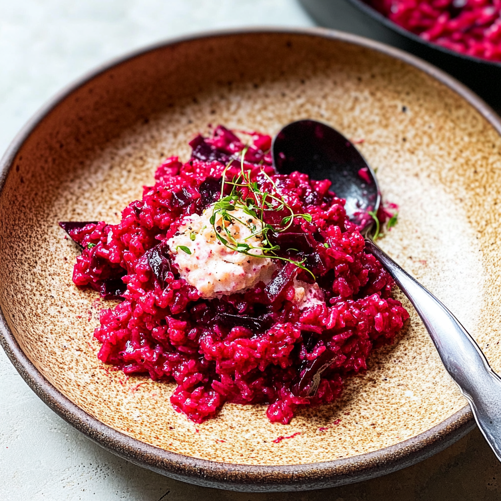 Beet Risotto