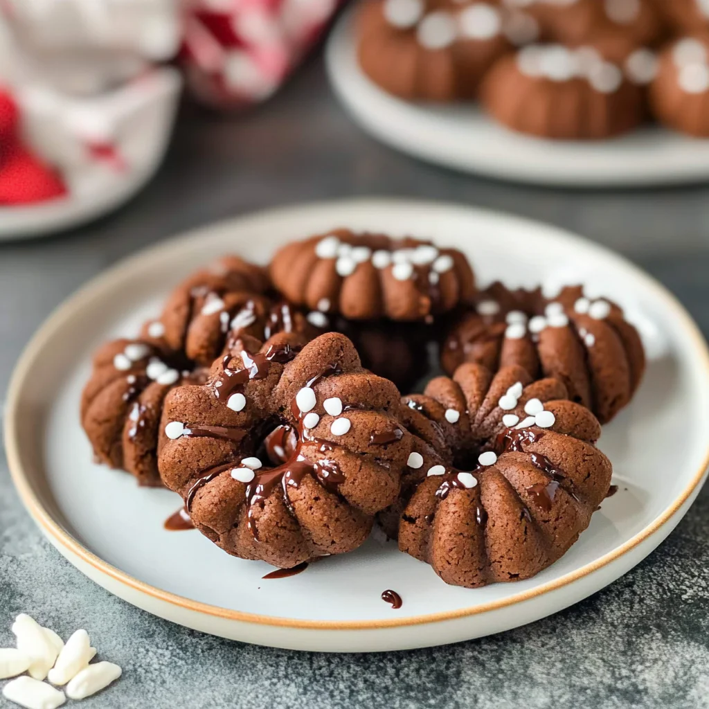 Chocolate Spritz Cookies