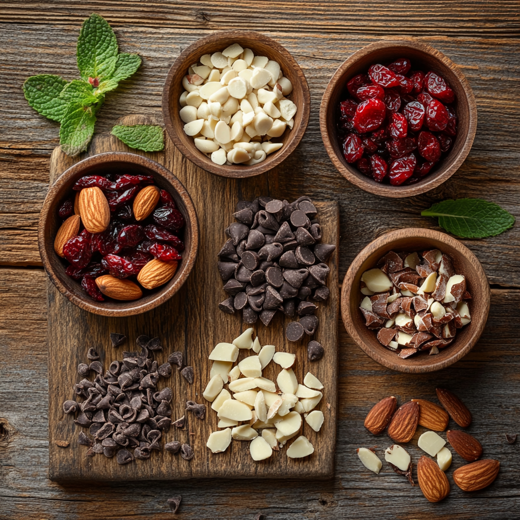 Christmas Bark ingredients