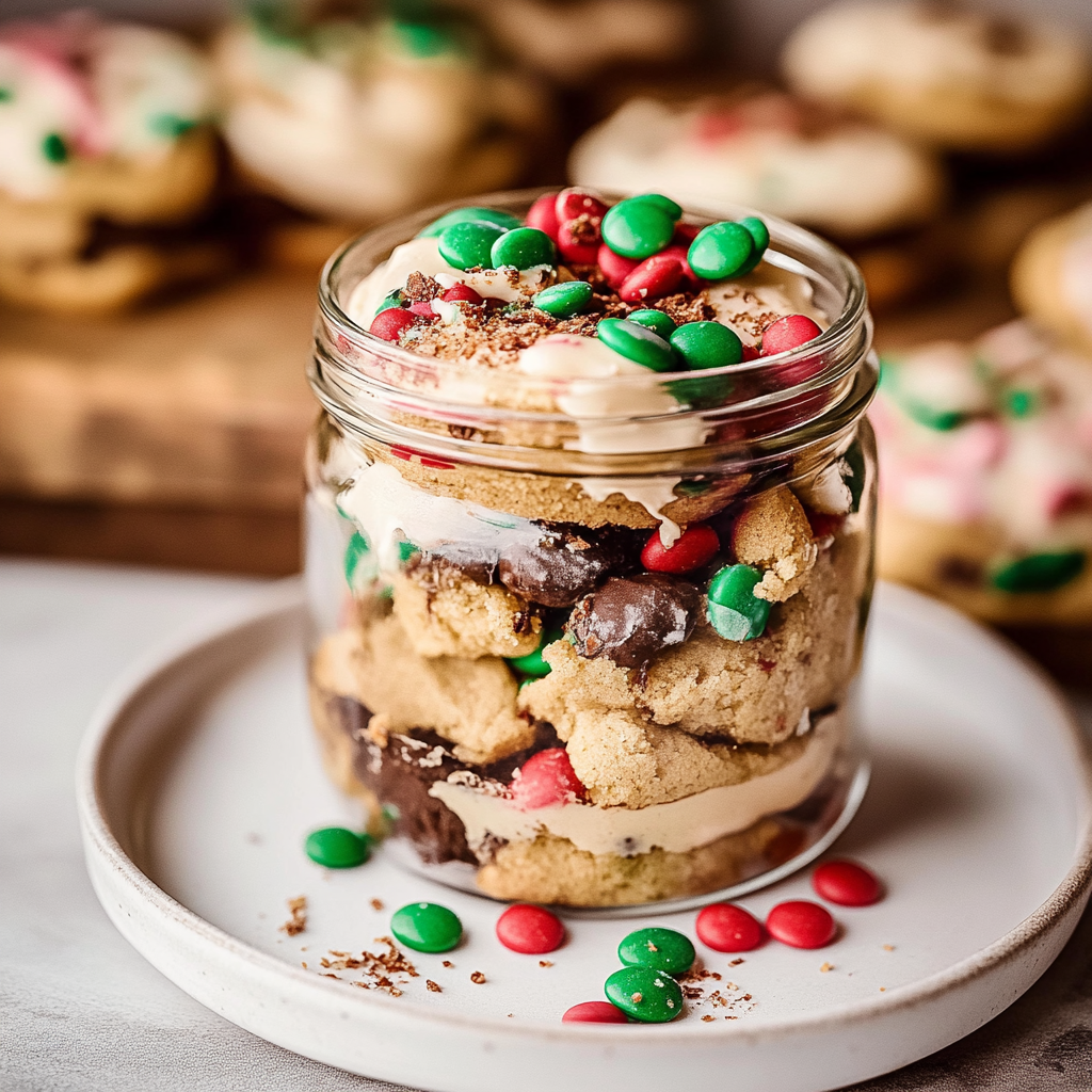 Christmas Cookies in A Jar