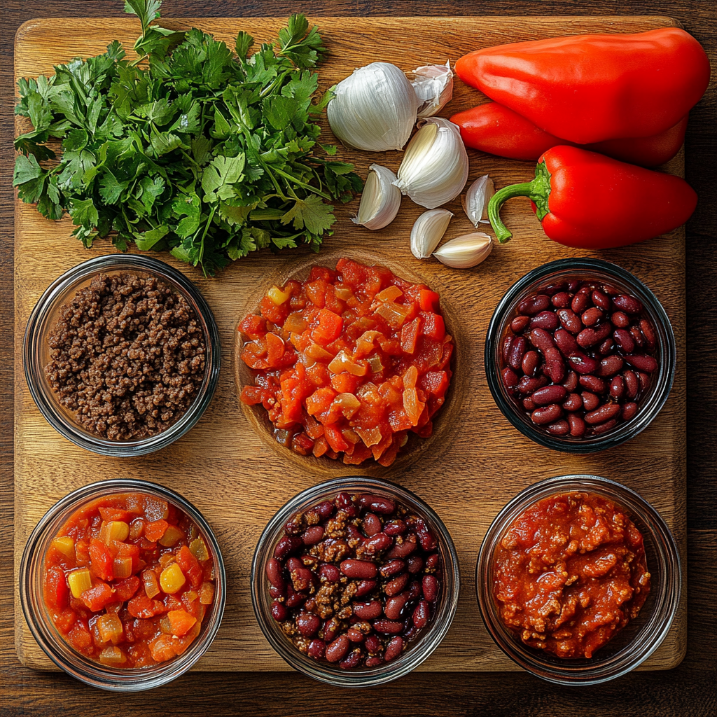 Cowboy Chili ingredients