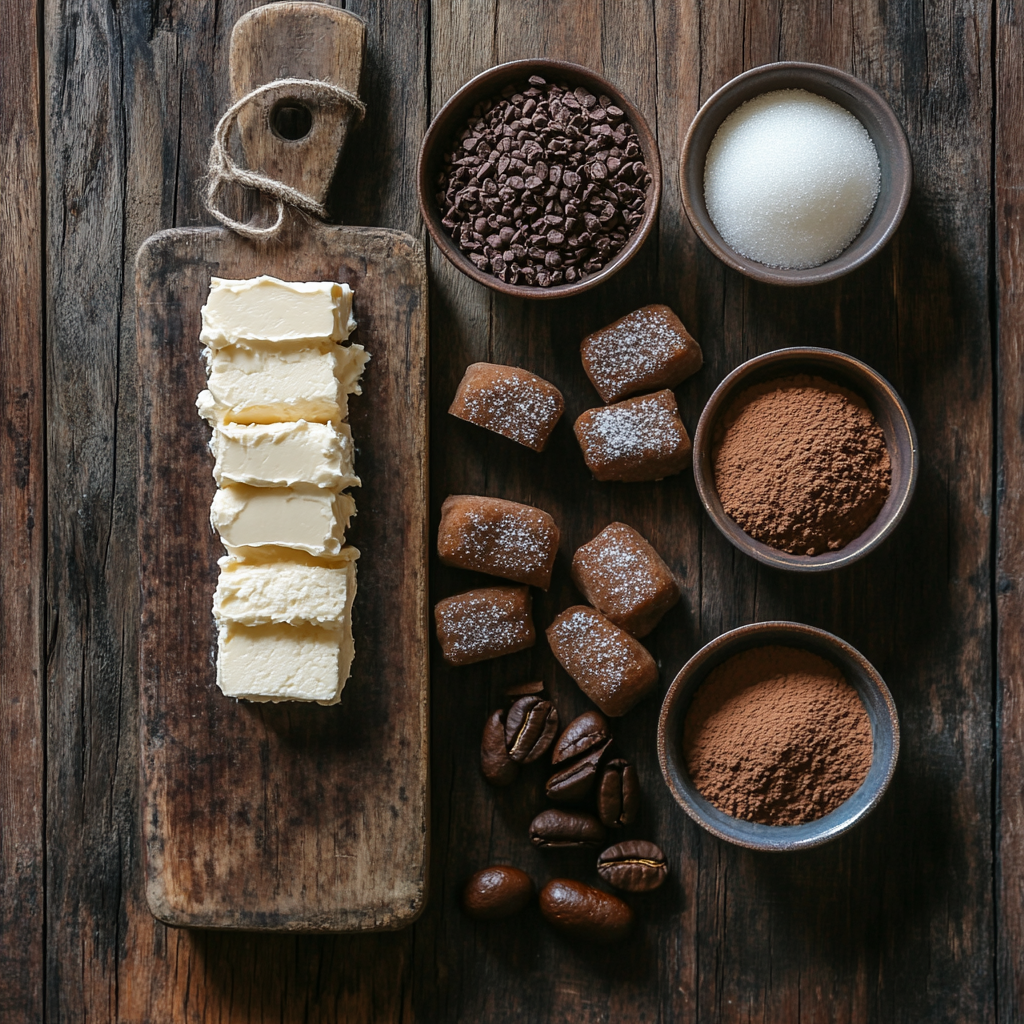 Creamy-Dreamy Individual Tiramisu Cups ingredients