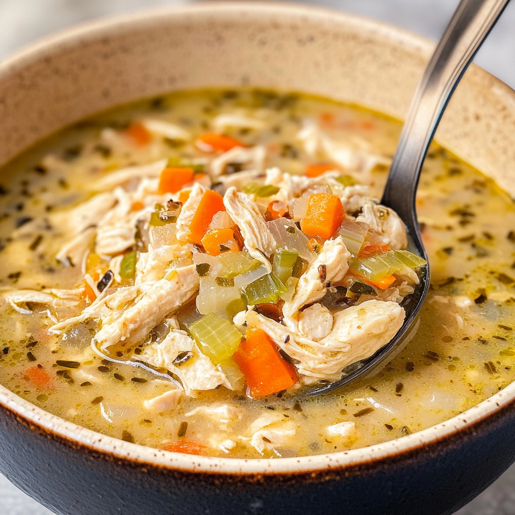 Creamy Chicken and Wild Rice Soup