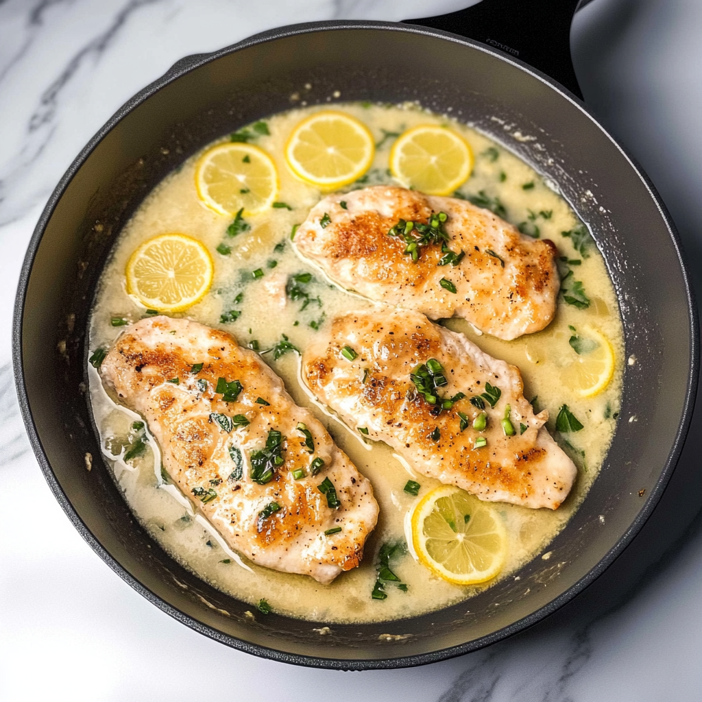 Creamy Lemon Chicken Piccata