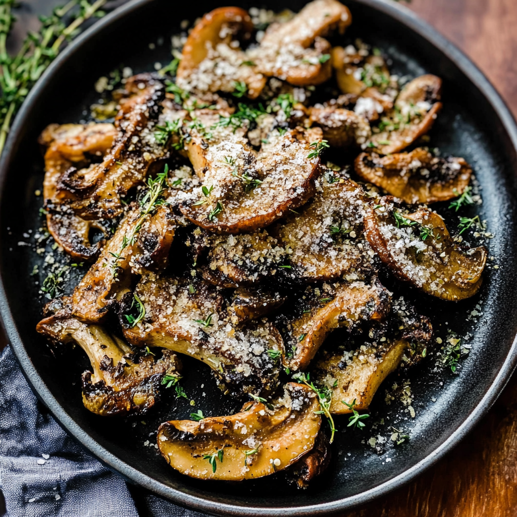 Crispy Roasted Mushrooms
