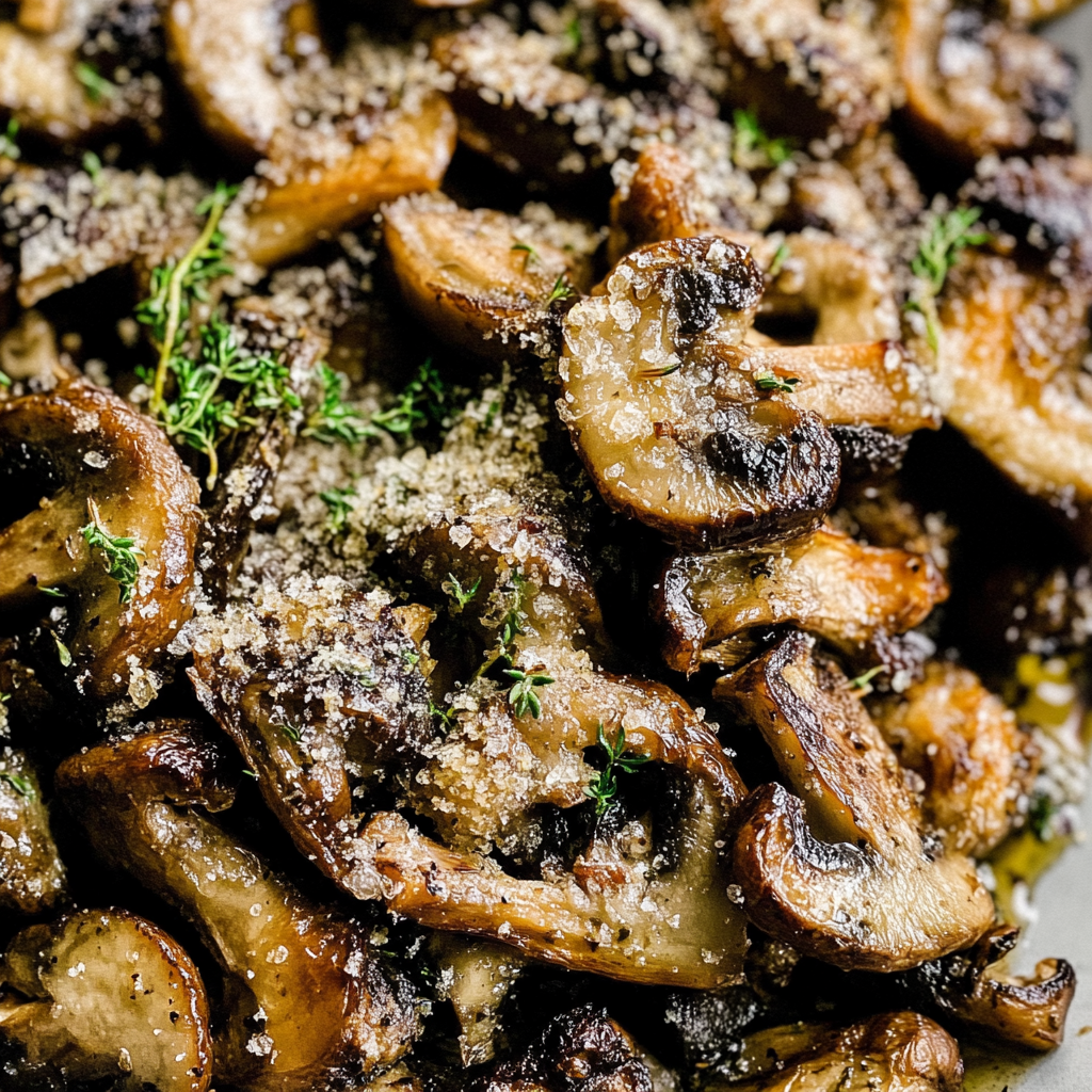 Crispy Roasted Mushrooms