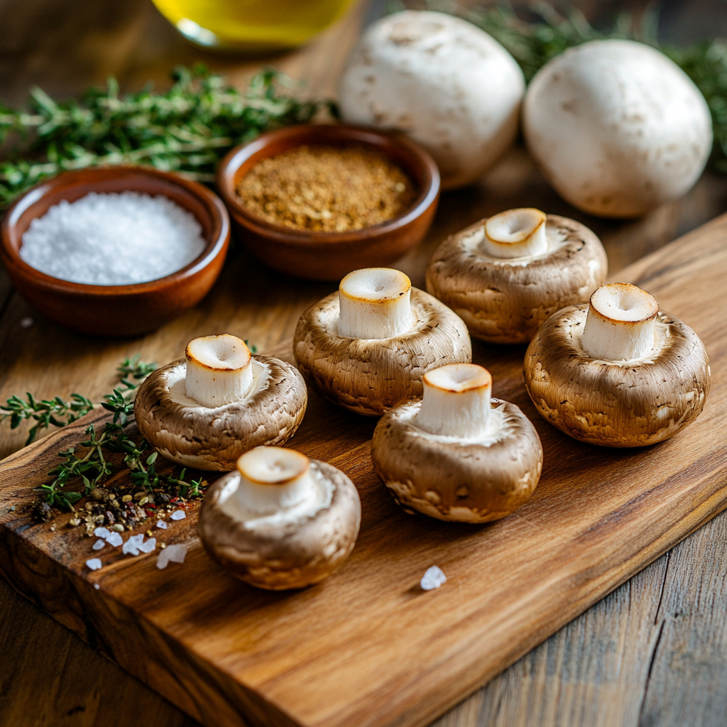 Crispy Roasted Mushrooms ingredients