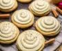 Eggnog Cookies with Cream Cheese Frosting