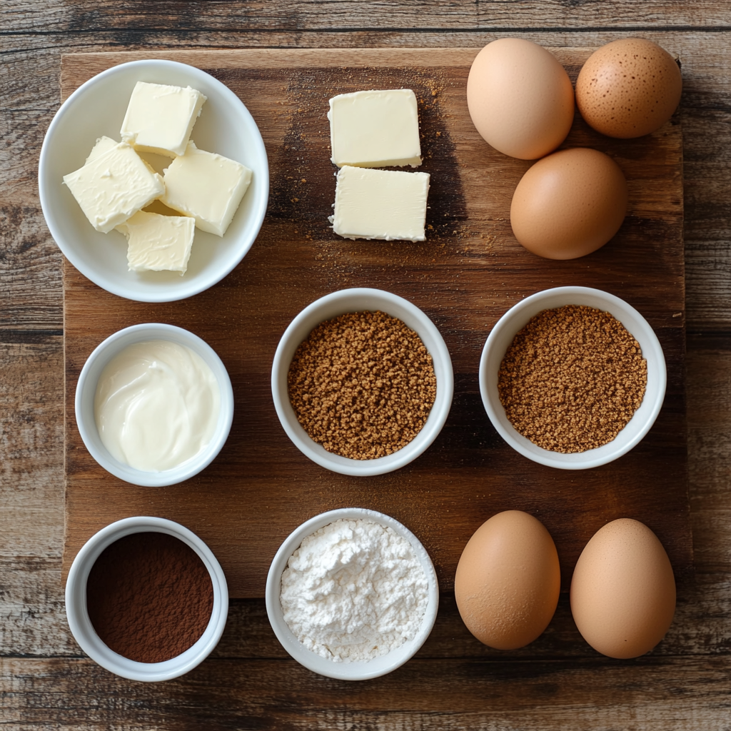 Espresso Martini Cheesecake ingredients