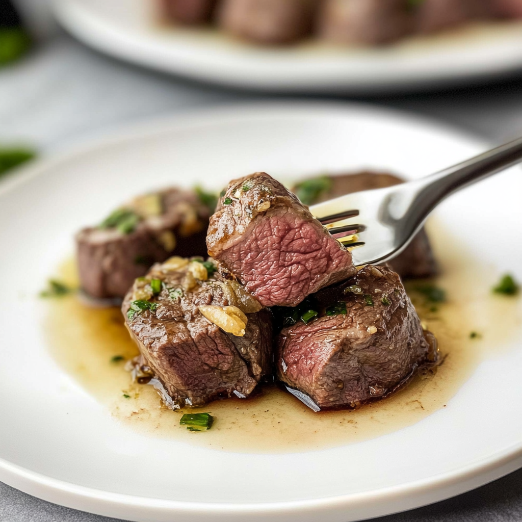 Garlic Butter Steak Bites