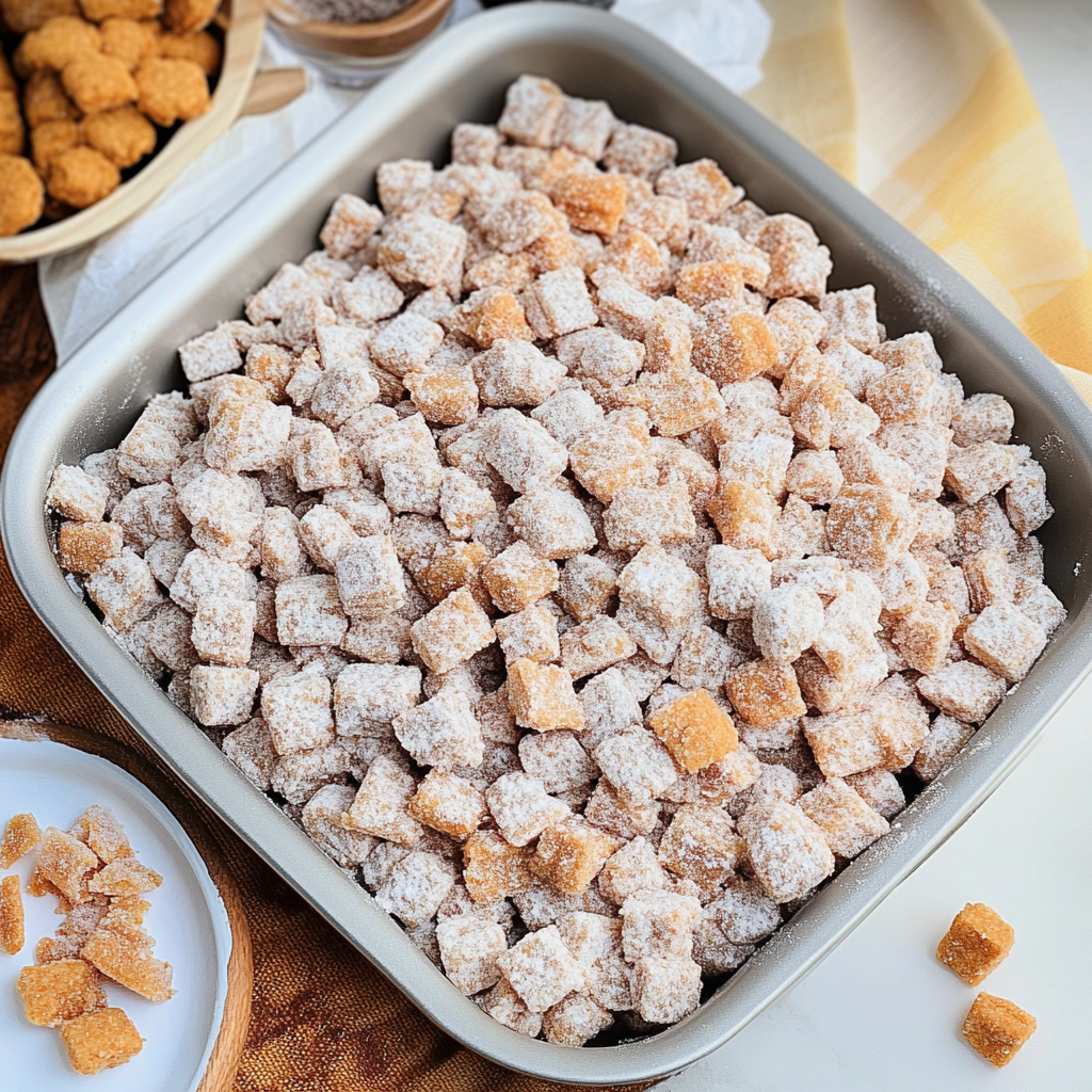 Gingerbread Puppy Chow