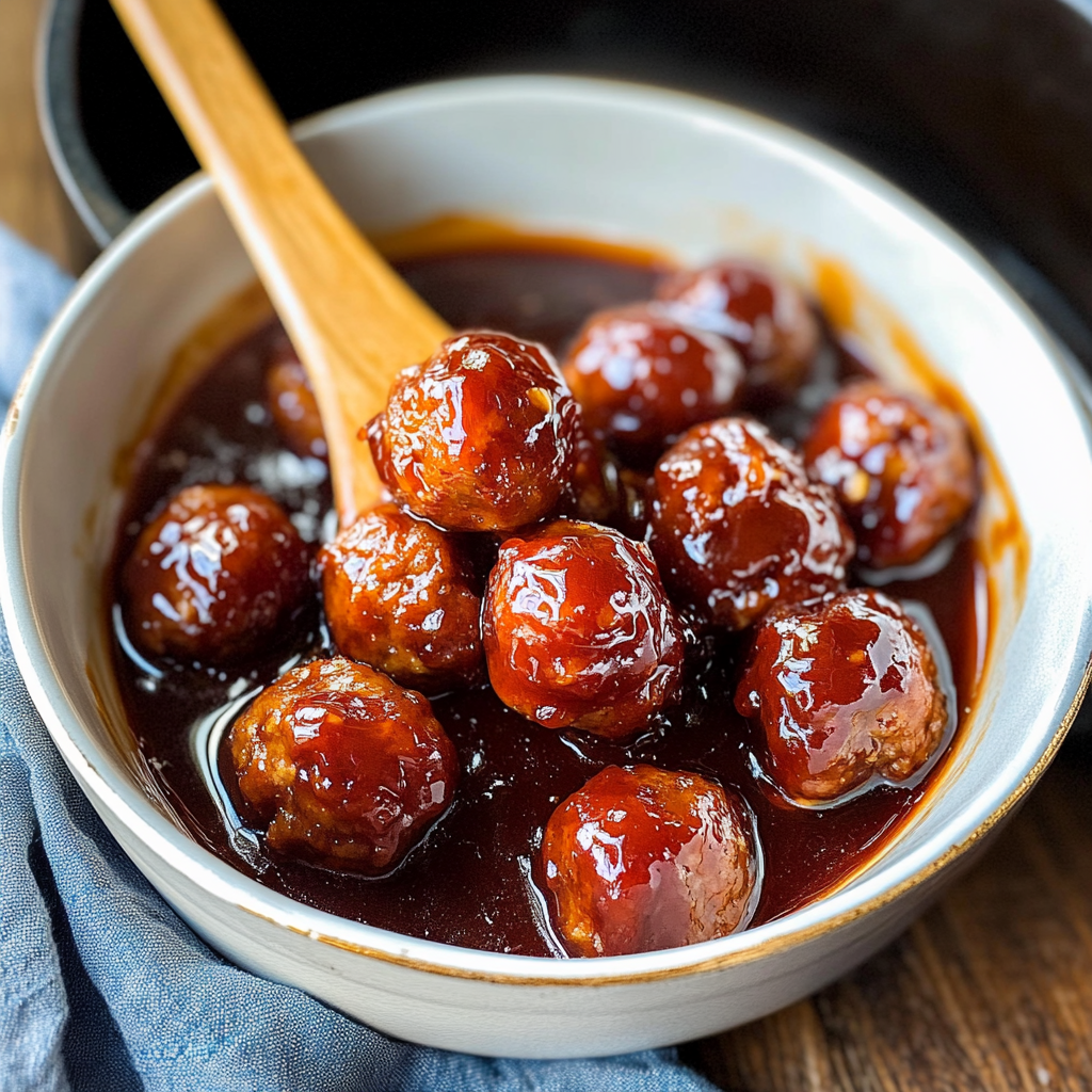 Grape Jelly Meatballs