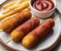Homemade Mini Corn Dogs