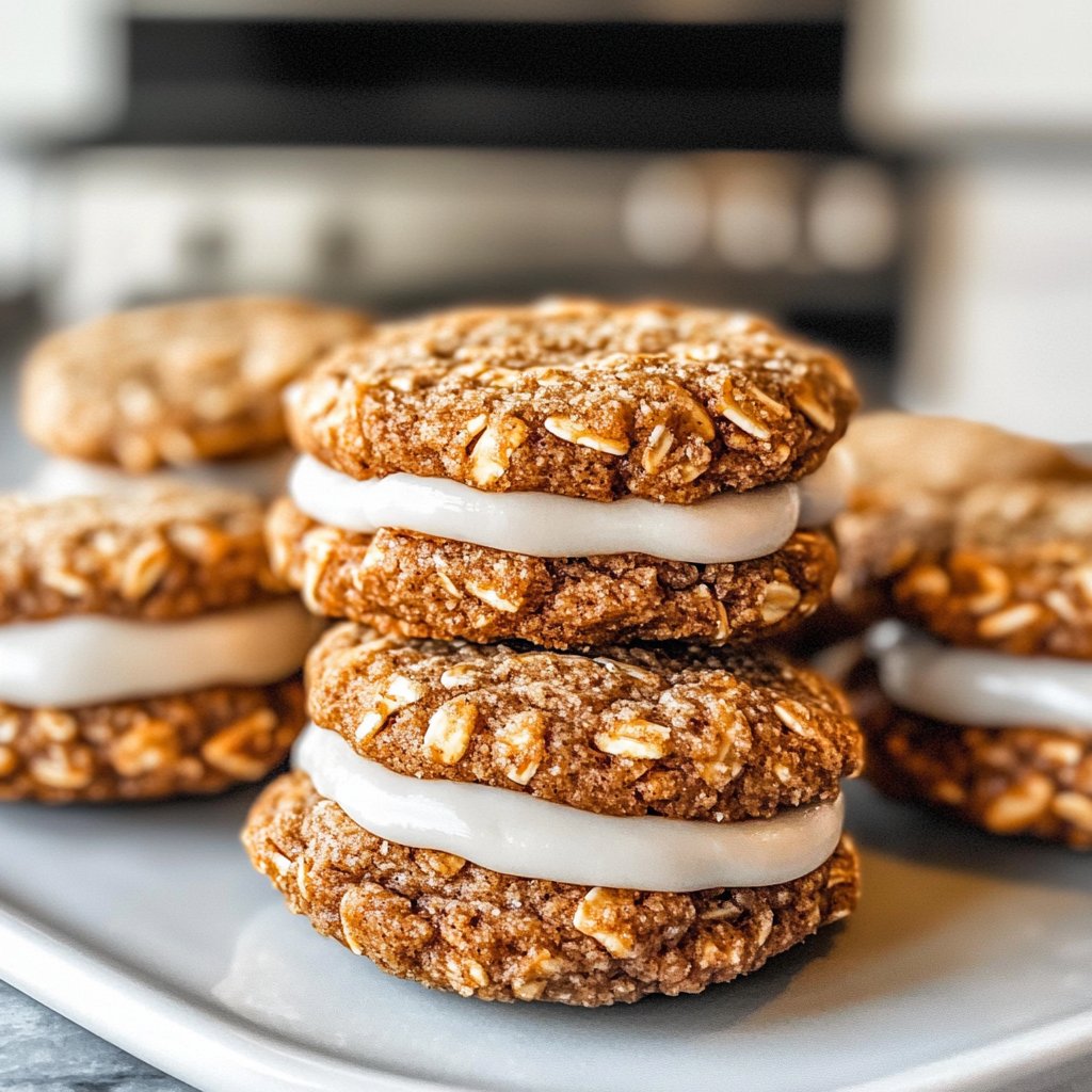 Homemade Oatmeal Creme Pies