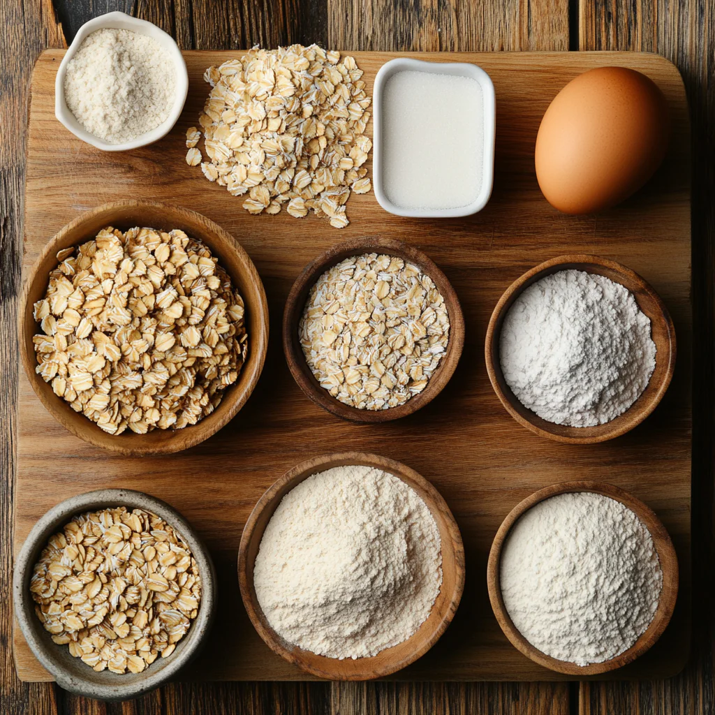 Homemade Oatmeal Creme Pies ingredients
