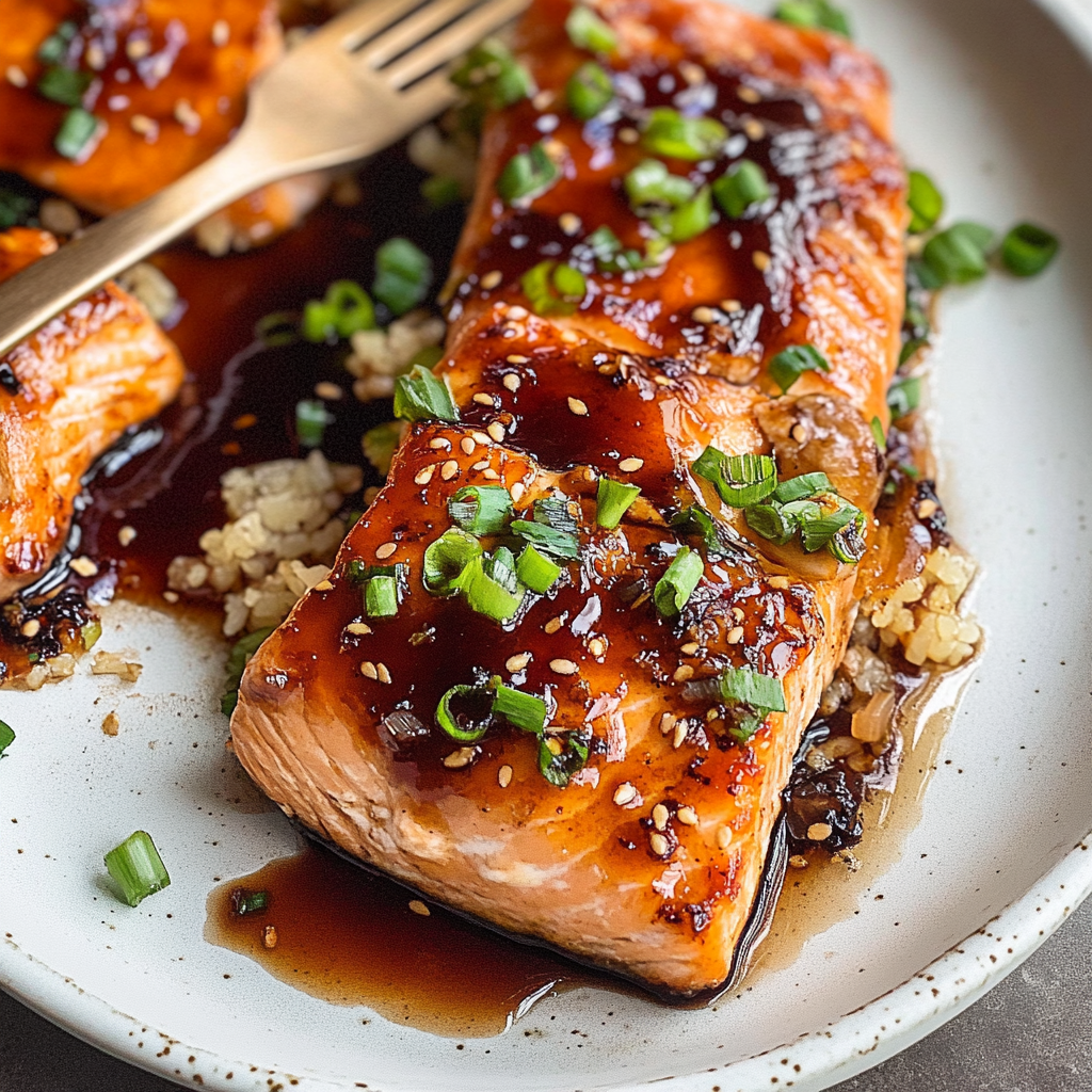 Honey Glazed Salmon