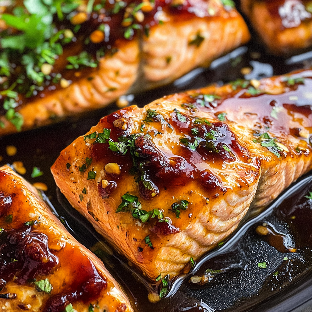 Honey Glazed Salmon