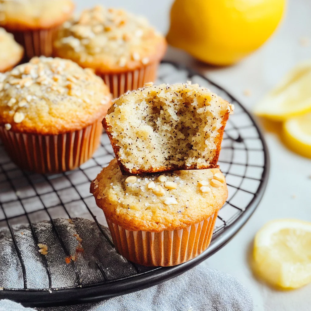 Lemon Poppy Seed Muffins