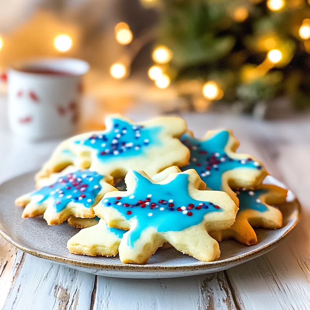 Marbled Christmas Butter Cookies Recipe