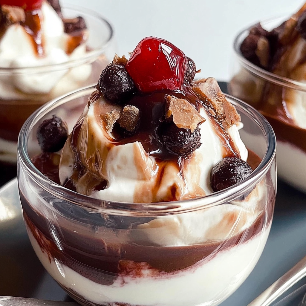 Mini Black Forest Trifles