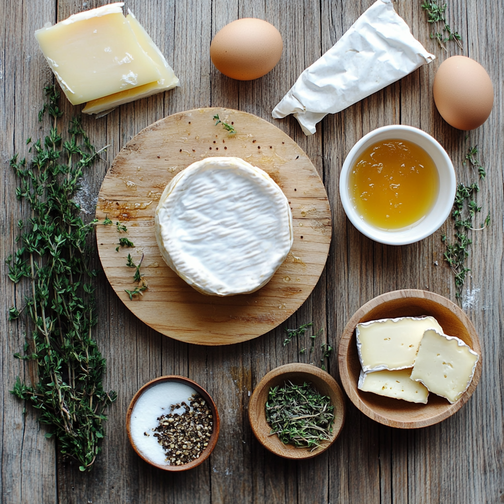 Mini Brie Bites ingredients
