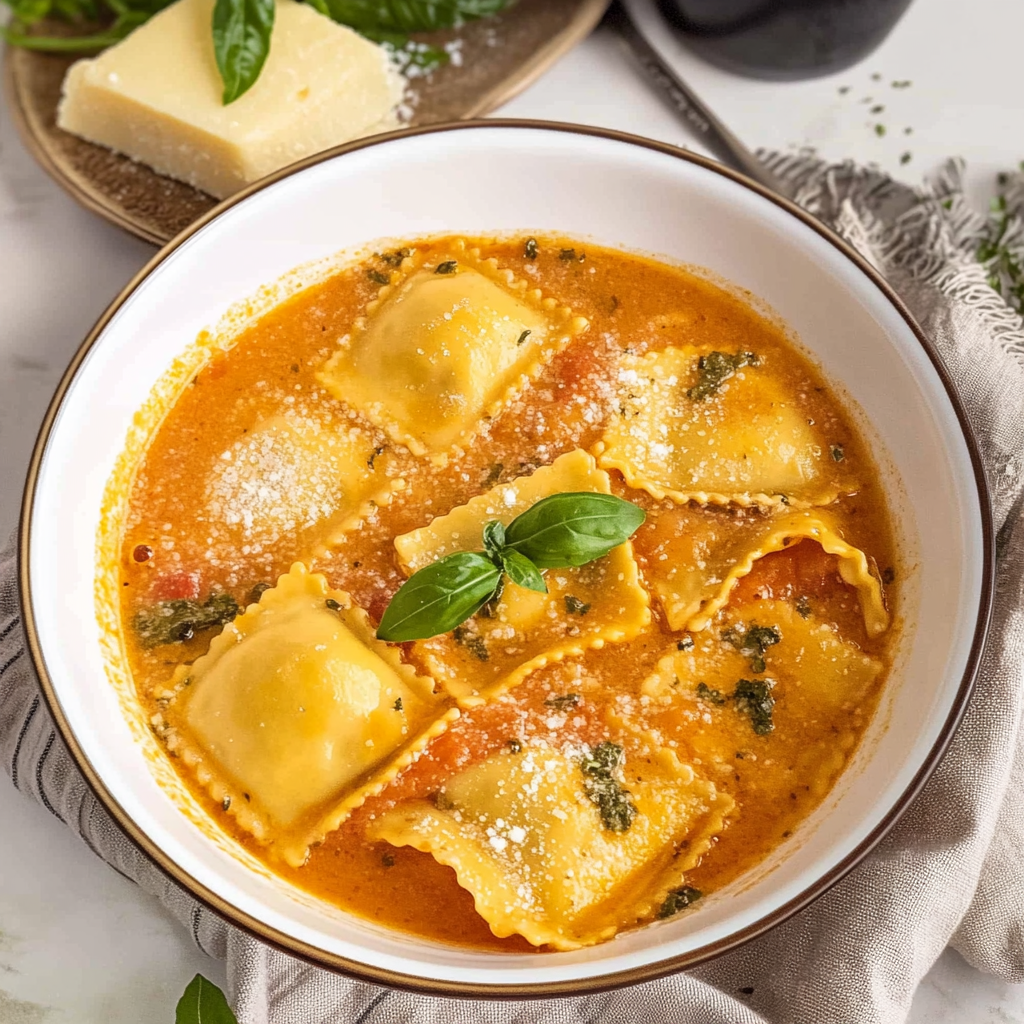 Ravioli Soup