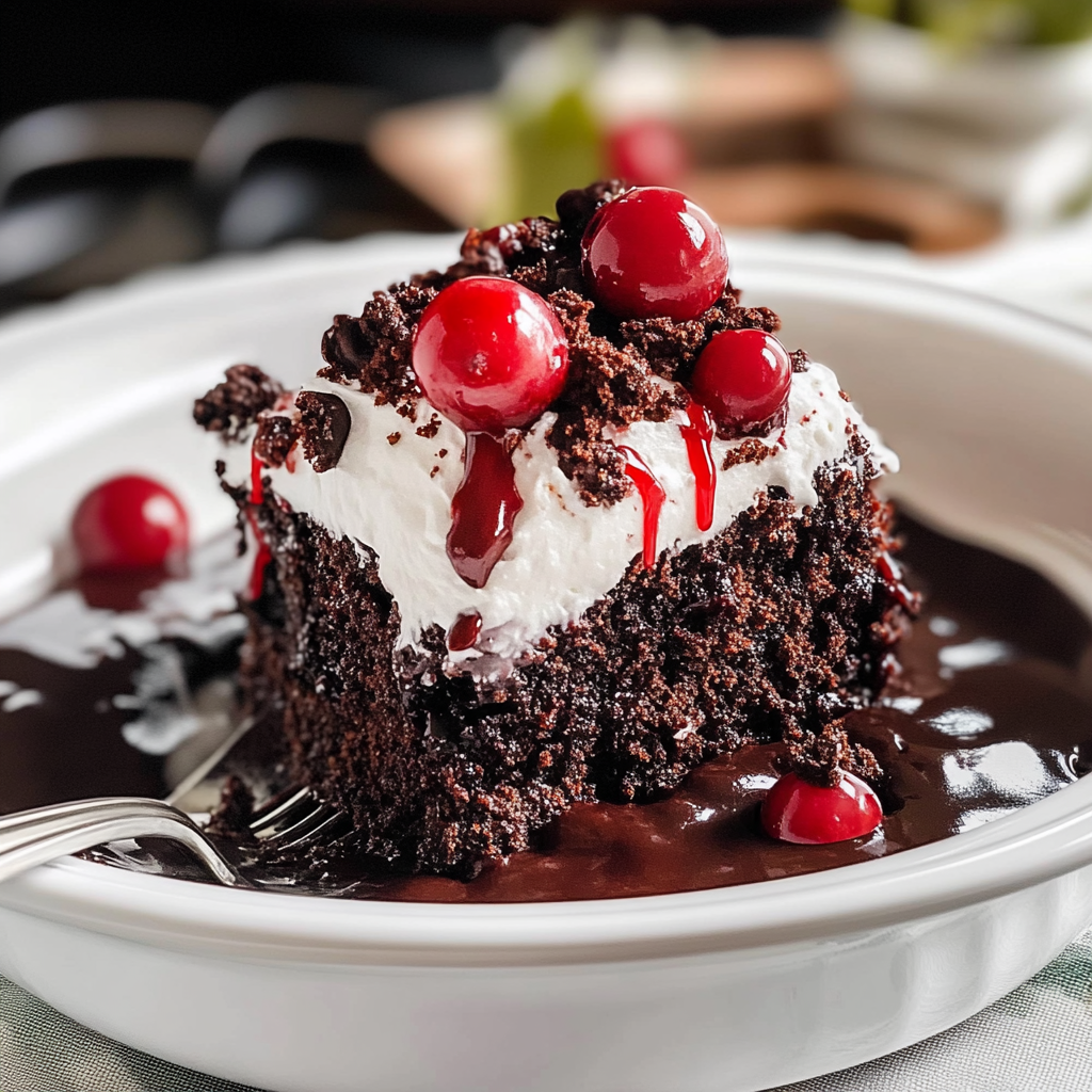 Slow Cooker Black Forest Cake
